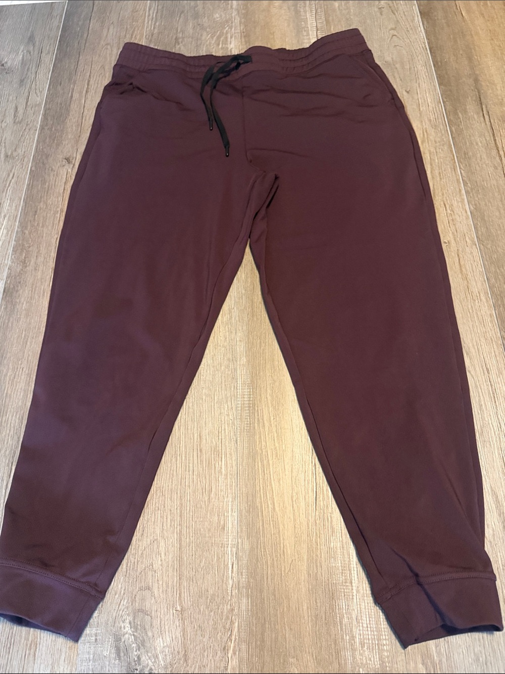 32 Degrees Heat Maroon Drawstring Joggers